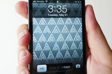Free Patterned iPhone Wallpapers – Colorful Mountains – Blog ...