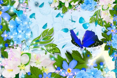 Flowers With Butterfly Wallpapers Hd Wallpapers   1481102