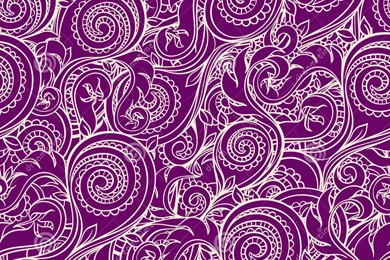 White Backgrounds With Purple Designs