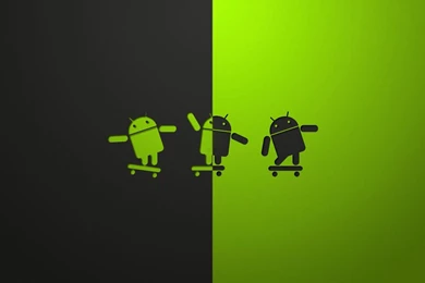 Androids On Skateboard Wallpapers   Computer Wallpapers
