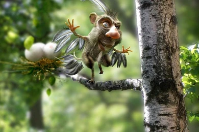 Free Wild Forest Creature   3D Digital Computer Desktop Wallpapers