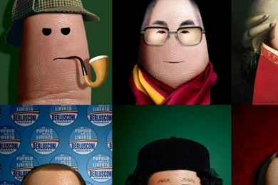 Cool Fingers Art iPhone 5s Wallpapers Download