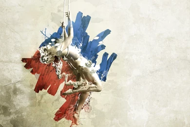 Download The Crumpled Collage Wallpaper, Crumpled Collage iPhone ...