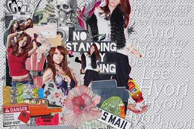 Lee Hyori Collage Wallpapers By Yoora On DeviantArt