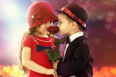 Cute Child Couple Wallpapers   HD Images New