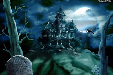 Halloween Haunted House Pictures Wallpapers HD Fine