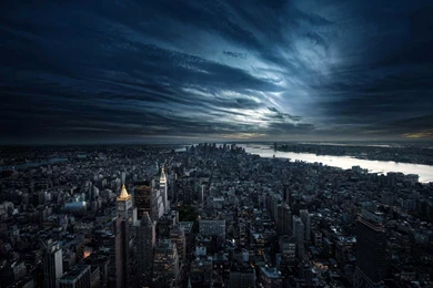 City From The Sky, Gotham   Wallpapers