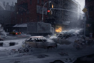 Fantastic World Apocalyptic Sci fi Dark City Wallpapers