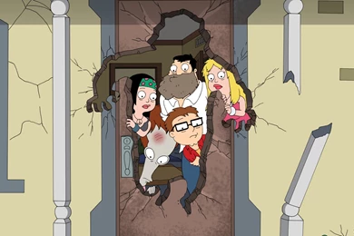 AMERICAN DAD Animation Comedy Cartoon Series Family (16) Wallpapers ...