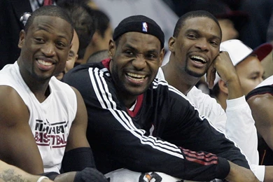 Nba Basketball Lebron James Dwyane Wade Chris Bosh Wallpapers ...