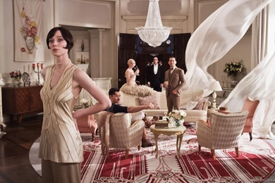 Download 1366x768 The Great Gatsby In A Living Room Wallpapers