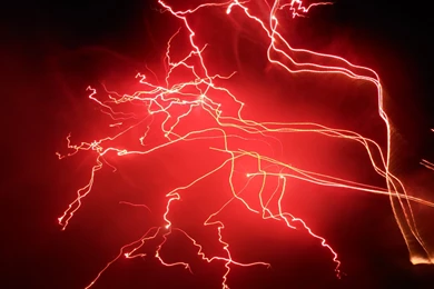 Red Lightning By C Saur On DeviantArt