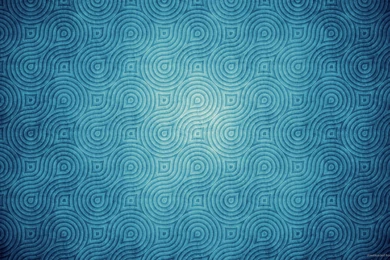 Download 1920x1080 Vintage Blue Pattern Wallpapers