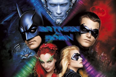 Batman Robin Uma Thurman Poison Ivy Batgirl Alicia Silverstone ...