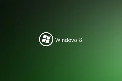 Windows 8 Green Simple Wallpapers