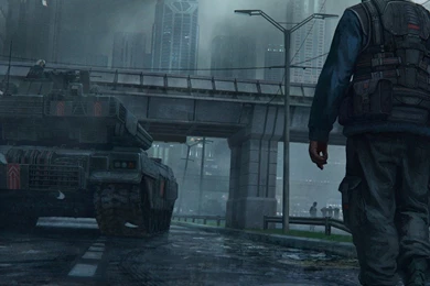 Download Wallpapers Dennis Chan, Cg Wallpapers, City, Metropolis ...