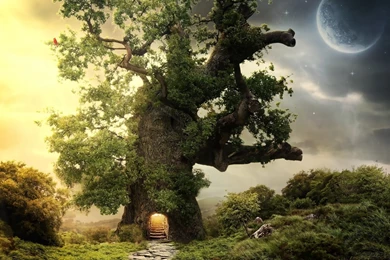 Tree House HD Desktop Wallpapers : Fullscreen
