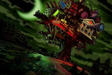 Wallpapers Swamp Treehouse By Saberlock On DeviantArt