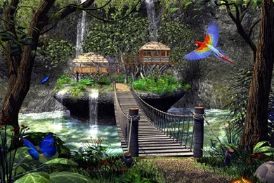 3D Tree House V2 By Halil art On DeviantArt