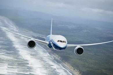Boeing 787 Dreamliner Flying Wallpapers