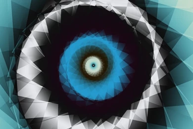 Fractal Art By Vicky, Silver And Blue Wallpapers