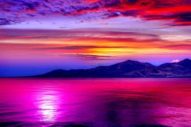 Scenic Photograph Lake Colorful HD Out Of This World Wallpapers ...