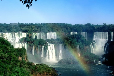 Wallpapers Senery Iguazu Falls Scenery Brazil S Org 1024x768 ...