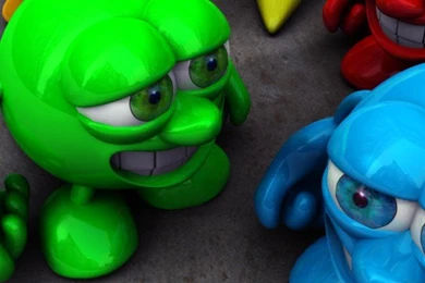 Wallpaper for android mobile 3d 720x1280 Color Creatures 3d.jpg