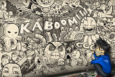 Kaboom Graffiti Google Skins, Kaboom Graffiti Google Backgrounds ...