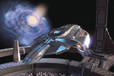 DEEP SPACE NINE Star Trek Futuristic Television Sci fi Spaceship ...