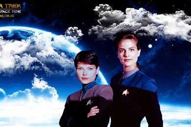 Jadzia And Ezri Dax Star Trek Deep Space Nine By Gazomg On DeviantArt