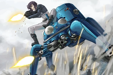 Motoko Kusanagi Tachikoma Ghost In The Shell Wallpapers