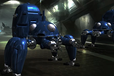 Tachikoma 3D   Finished Backgrounds Version By Julika Nagara On ...
