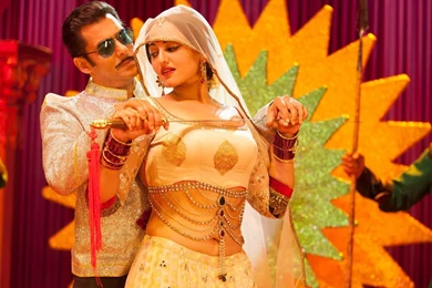 Salman Sonakshi Sinha In Dabangg Wallpapers