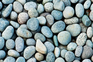 Blue Gray Beach Stones Wallpapers