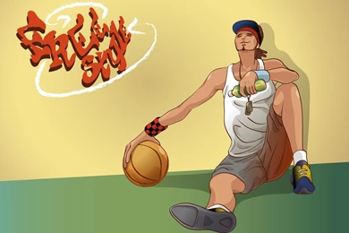 Boy Basketball Player Sport