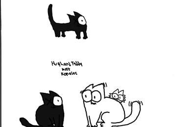 Patch's Cat Meets Simon's Cat By Patch444 On DeviantArt