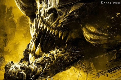 Download Wallpapers 3840x2400 Darksiders, Monster, Face, Name ...