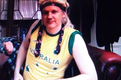 The Orstrahyun: Rap News Delivers Julian Assange As John Farnham