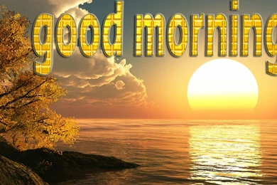 Good Morning Sun Rising Hd Wallpapers