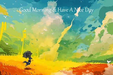 Good morning wishes painting in hd.jpg