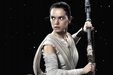 Daisy Ridley Rey Star Wars The Force Awakens Movie Desktop Wallpapers