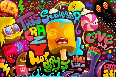 Download The Angry Ice Cream Color Wallpaper, Angry Ice Cream ...