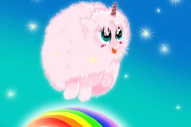DeviantArt: More Like Pink Fluffy Unicorns Dancing On Rainbows ...