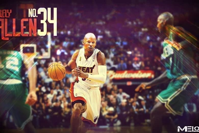 Ray Allen No.34 By Carmelosidd On DeviantArt