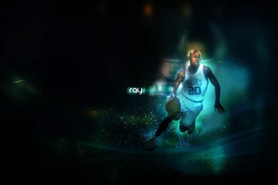 Ray Allen Celtics Dribbling Wallpapers