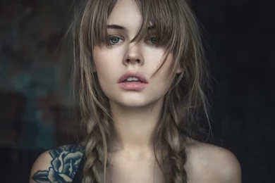 Download Wallpapers Anastasia, Anastasia Shcheglova, Tattoo ...
