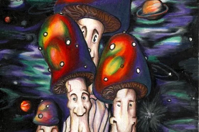 Space Shrooms By Reelphine On DeviantArt
