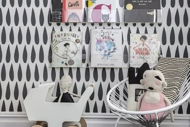 Reversible Decor: Temporary Wallpapers For The Kid's Room ...