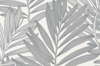 Modern Floral Wallpapers In Grey And White Design By BD Wall ...